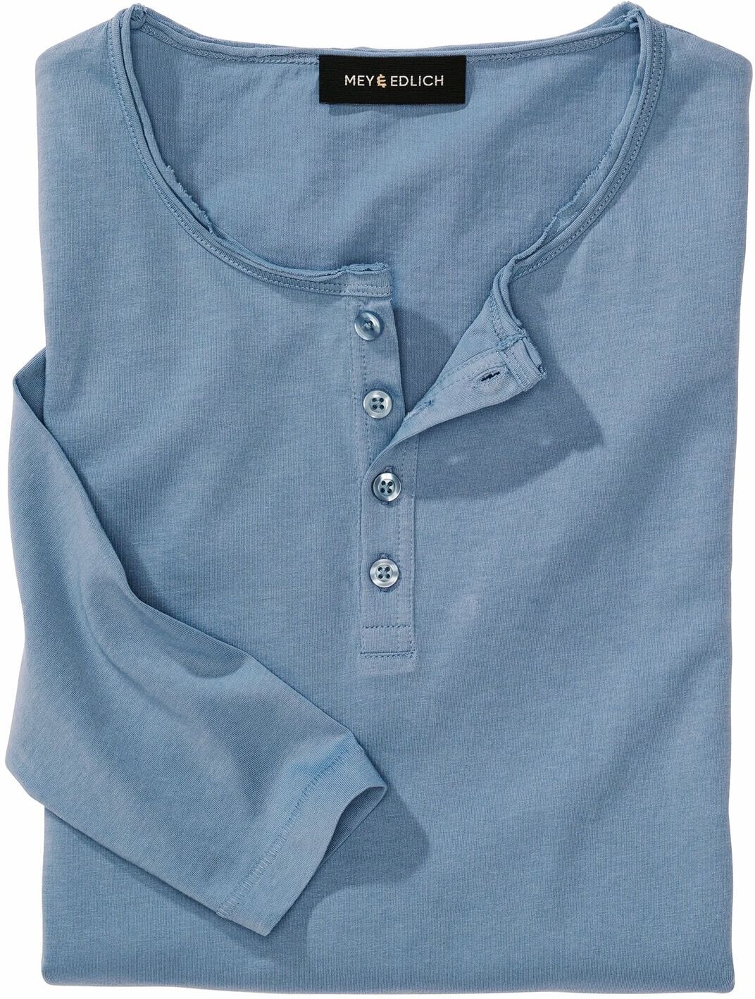 Mey & Edlich Ausdauer-Henley Blau 56