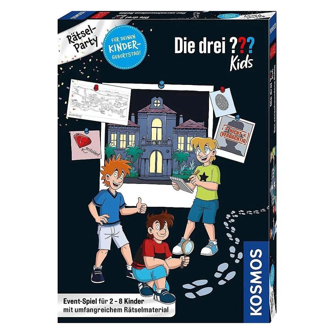 Kosmos Rätsel-Party: Die drei??? Kids - Jagd nach dem Rubin (Deutsch, 2 - 8 Spieler) (683443)