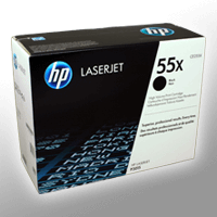 HP Toner CE255X 55X schwarz