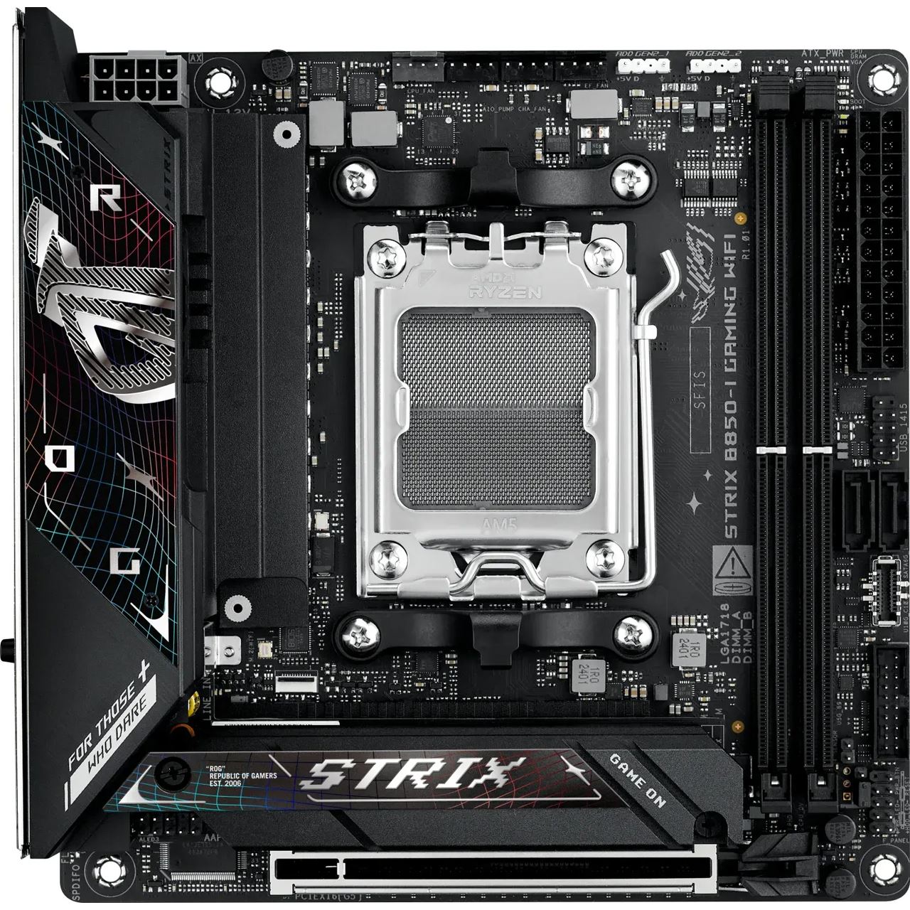 Asus ROG Strix B850-I Gaming WIFI AMD B850 So.AM5 DDR5 Mini-ITX Retail