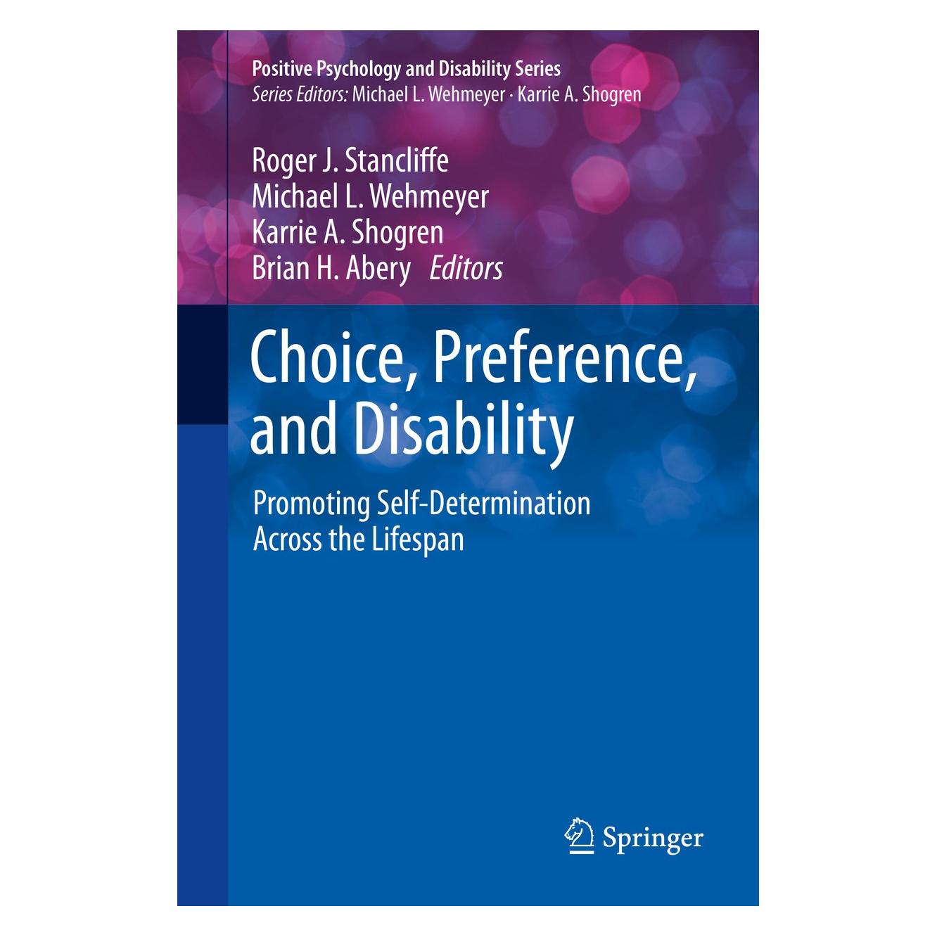 Springer Choice, Preference, and Disability (9783030356828)