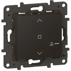 Legrand 863843 Niloe Step with Netatmo Wandsender Rollladen, Farbe: Schwarz