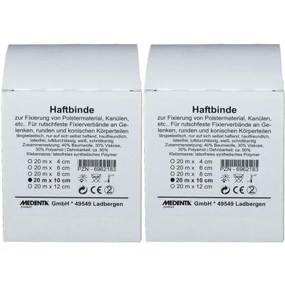 Haftbinde elastisch 10 cmx20 m 2x 2x1 St Binden