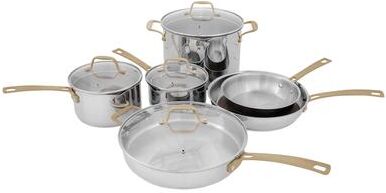 ZLINE 10-Piece Non-Toxic Stainless Steel Cookware Set (CWSETL-ST-10)