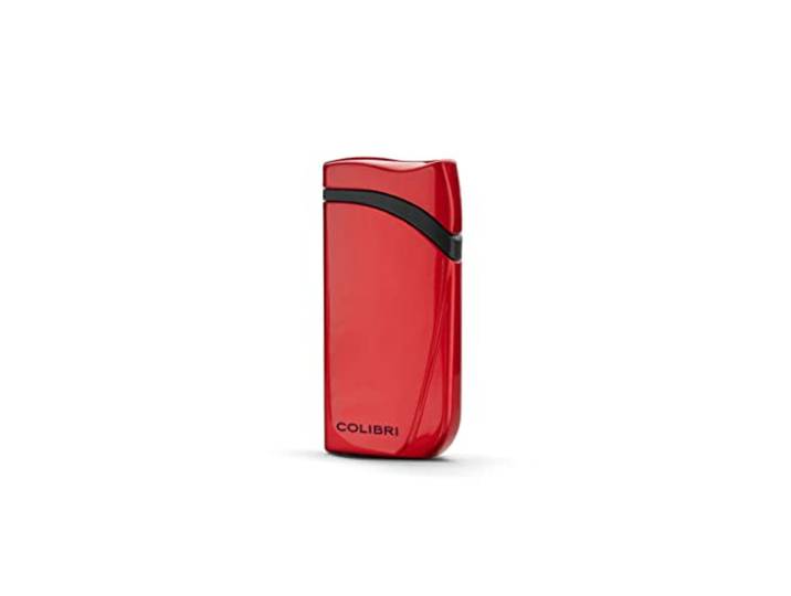Colibri Falcon stormaansteker - jetflame aansteker met winddichte straalvlam - gemakkelijk afleesbaar tankvenster - mooie geschenkdoos - navulbaar met butaan aanstekergas, geen gas meegeleverd