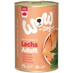 WOW DOG Adult Lachs 6x400 g