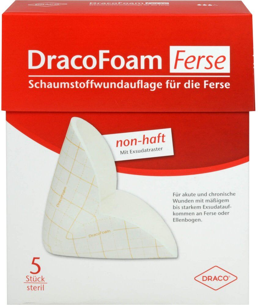 Dracofoam Ferse Schaumstoff Wundauflage