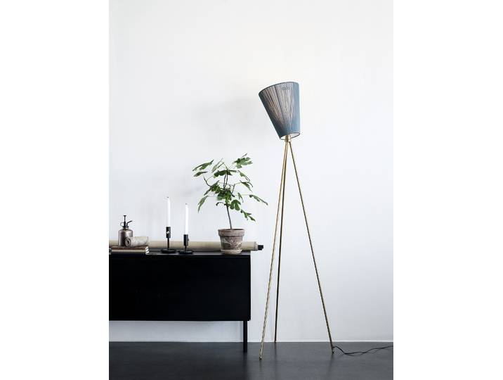 Oslo Wood Lampadaire Acier/Vert - Northern - Salon / séjour - Métal