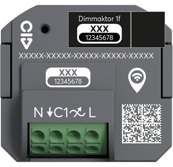 Busch-Jaeger BJ Dimmaktor 1-voud inbouw 62851 U-WL draadloos