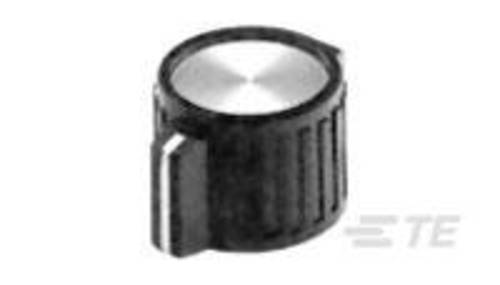 TE Connectivity 7-1437624-1 Drehknopf mit Zeiger Schwarz (Ø) 26.2mm Package