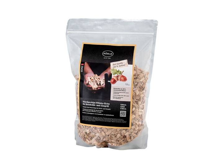 Rösle Räucherchips Whisky-Eiche 750g