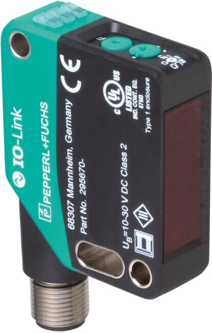 Pepperl+Fuchs Barrière lumineuse OBG8000-R200-2EPIOV1 barrière lumineuse à réflexion IP69K (295670-100147)