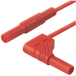 MLS WG 25 1 RT - Messleitung, 1,0 mm2, 0,25 m, rot, gesichert