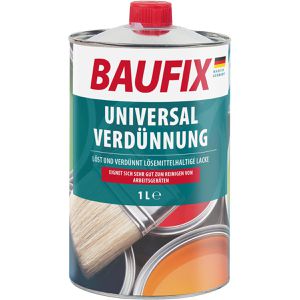 Baufix Verdünnung Profi, 1 Liter, Universalverdünnung für alle Kunstharzlacke