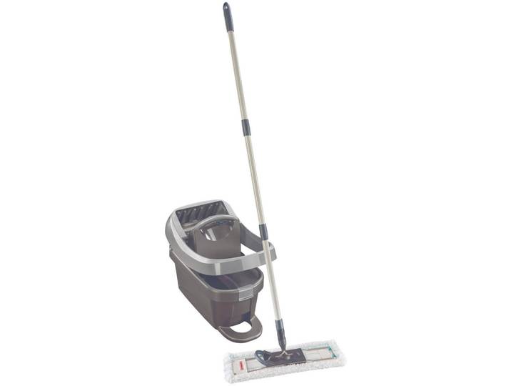 Leifheit Bodenreinigungsset Profi XL Mobile, 3-teilig, 8 l, 31 cm, Teleskopstiel, 360° Drehgelenk, Haushalt & Reinigung, Reinigung, Bodenwischer & Fensterwischer