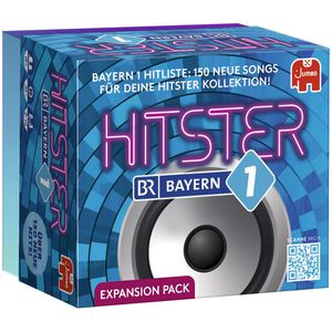 Jumbo Kartenspiel 1110100472, Hitster - Bayern 1, Expansion Pack, ab 16 Jahre, 2-10 Spieler
