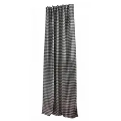 VORHANG PARIS HxB 245x140 cm Creme Schwarz