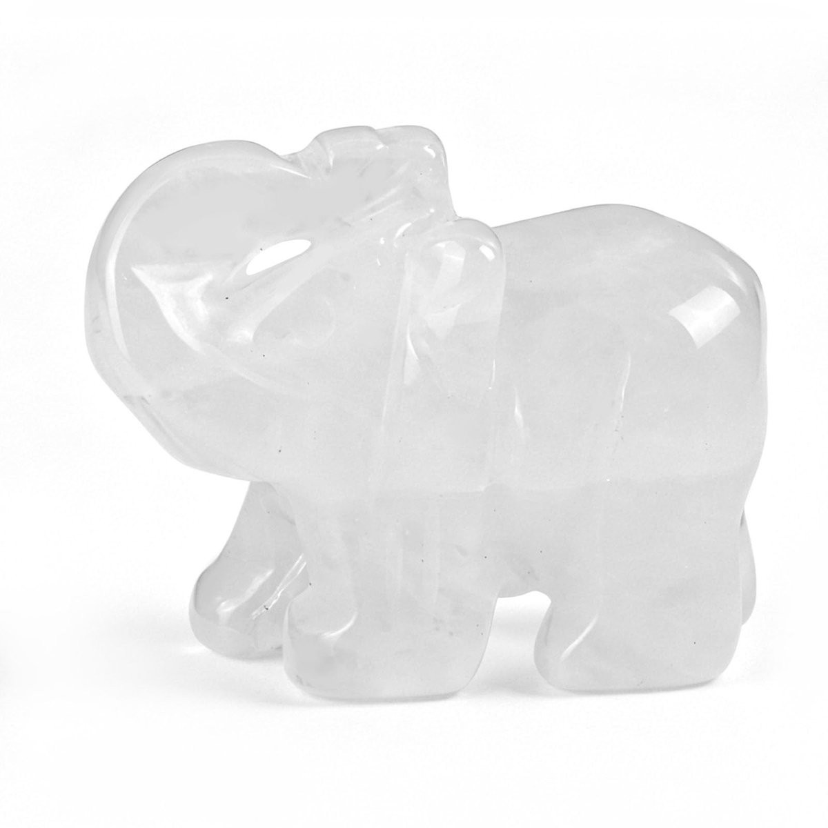 Solidchoice Natuurlijke Kwarts Cristallen Olifant Beeldje voor Decoratie