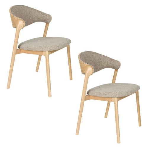 Dutchbone Babington eetkamerstoel set van 2