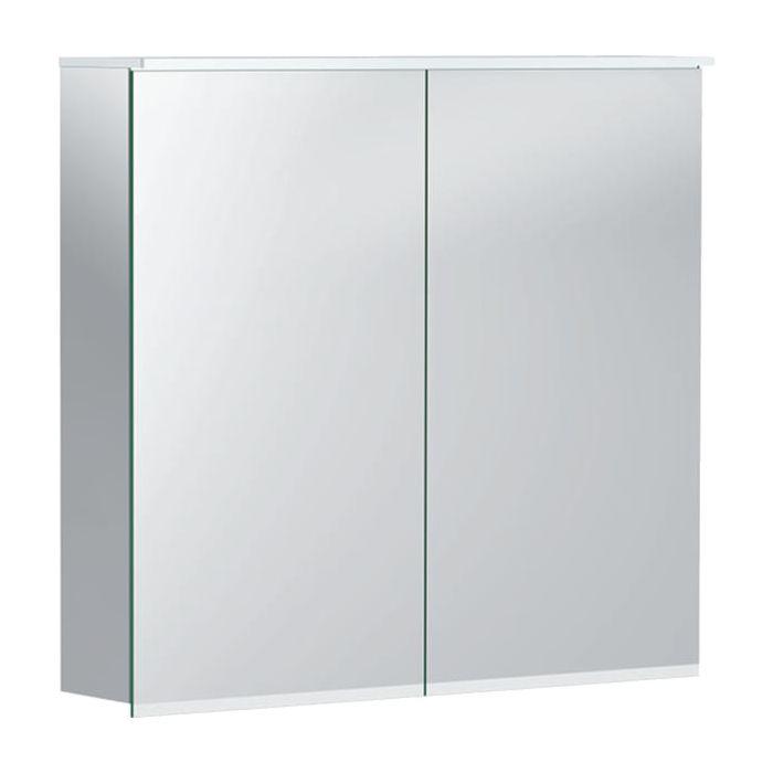 Geberit Option Plus Spiegelschrank 500206001 75x70x17,2 cm, mit Beleuchtung, Touch-Sensor, Kosmetikspiegel, 2 Türen