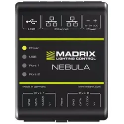Madrix Nebula, Lichtsteuerung