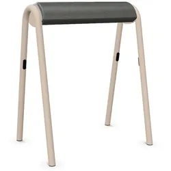 Sedus se:lab hopper Stehhocker (Box) - Sandbeige (160) / Era Present basaltgrau (CSE13)