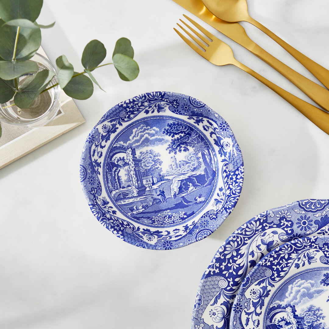 Classic Blue Italian - Cereal Bowls Blue
