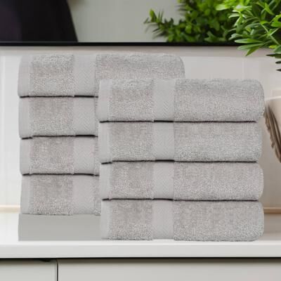 Superior Franklin Cotton Lightweight Hand Towel Set of 8