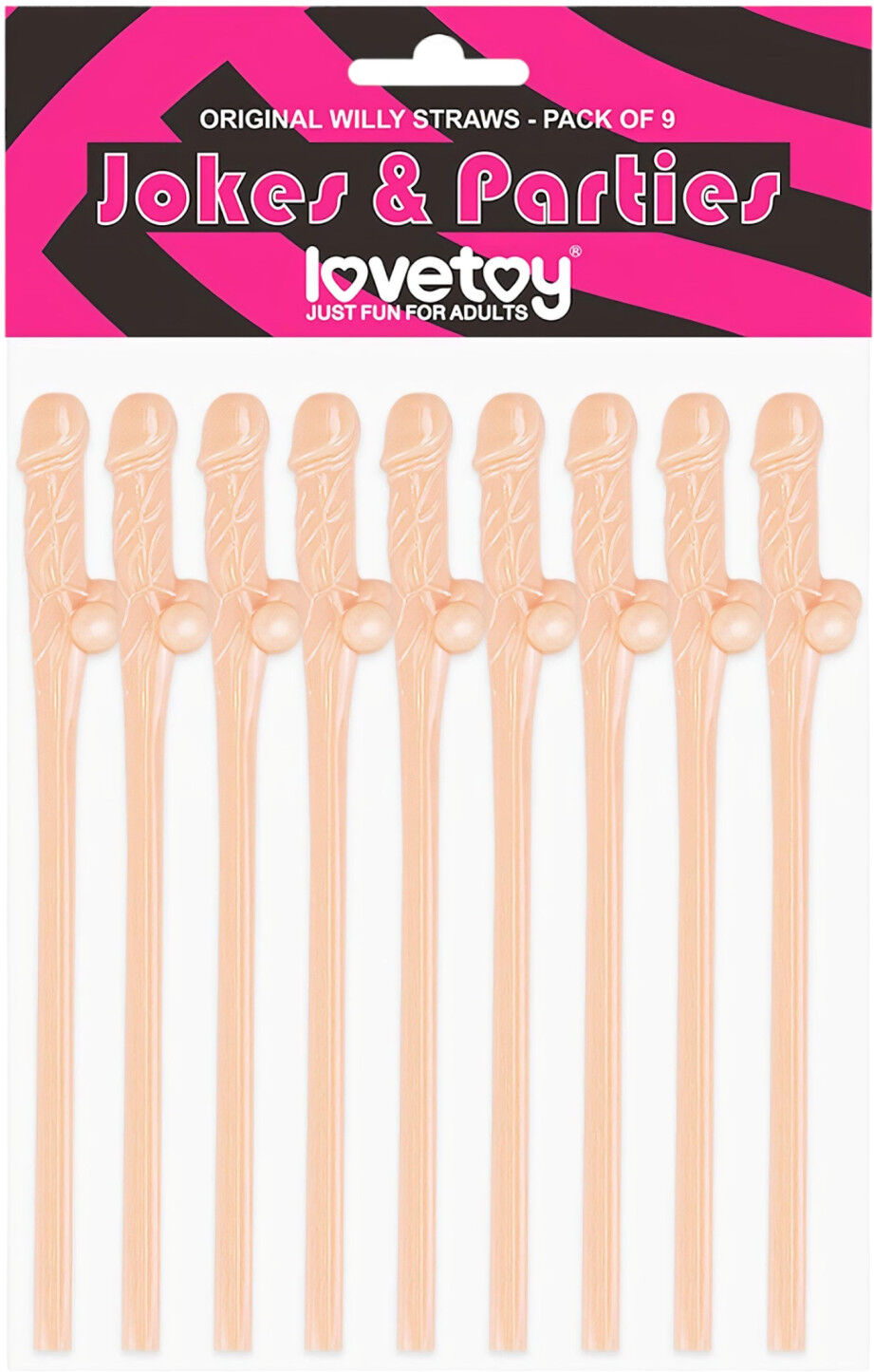 Lovetoy - Realistic Penis Straw (Natural)
