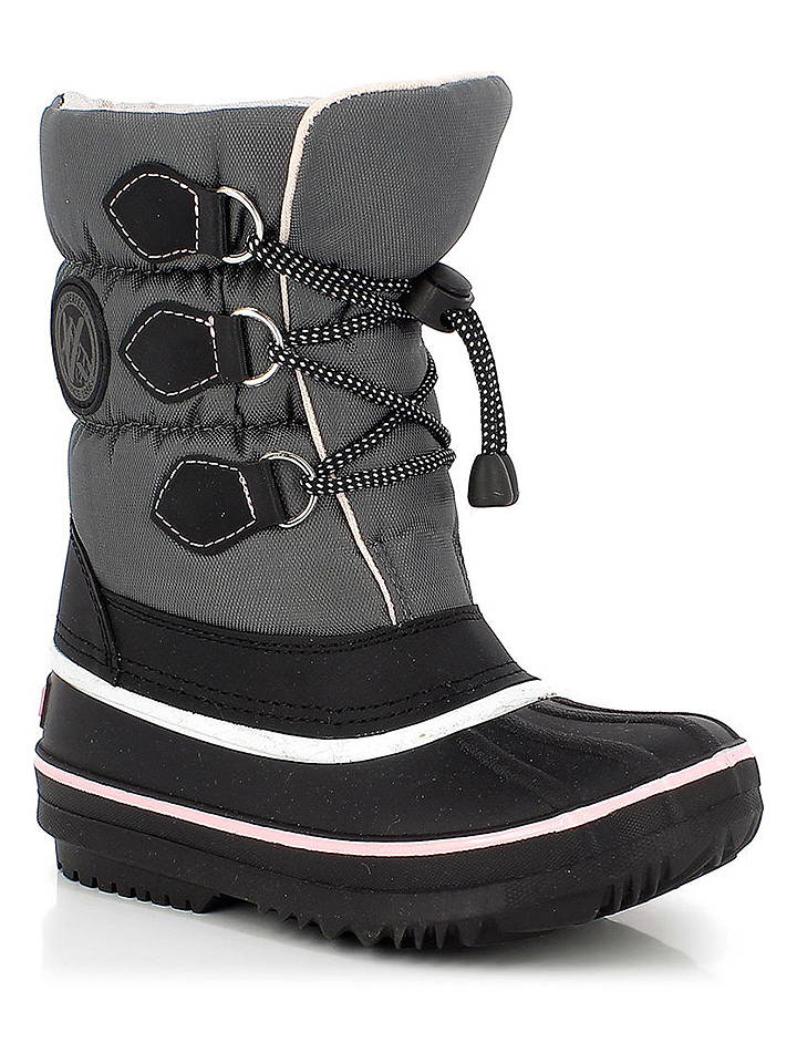Kimberfeel Winterstiefel "Naim" in Grau/ Schwarz - 38
