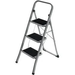 Songmics, Leiter + Gerüst, Klapptritt (Klapptritt, 46.50 cm)