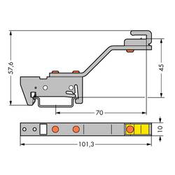 WAGO 790-301 Sammelschienenhalter 10 St.