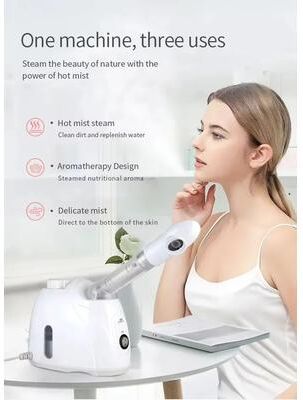 Inspired Finds Deep Pore Facial Steamer With Ozone & Warm Mist For Home Skin Purifying And Brightening Deep Pore Facial Steamer With Ozone & Warm Mist For Home Skin Purifying And Brightening
