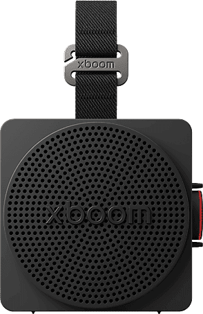 Altavoz inalámbrico - LG XBOOM Mini, 5 W, Bluetooth, Autonomía 10 h, Resistencia agua IP67, Conexión Auracast, Negro