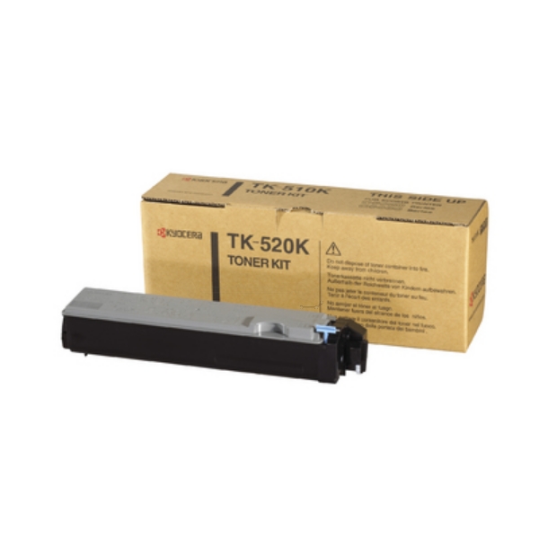 Kyocera TK-520K Laserdruck Tonerkartusche - Schwarz - Original - 1 Pack - 6000 Seiten