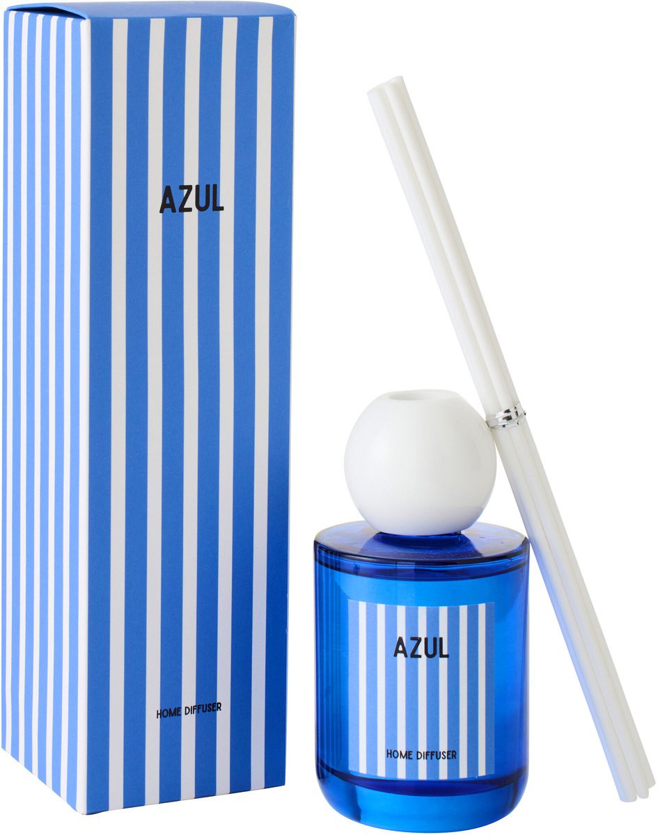 J-Line geurstokjes Azul Salt & Waves blauw groot