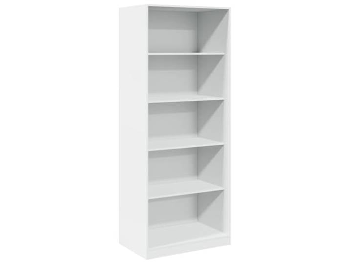 Makastle Kleiderschrank Weiß 80x50x200 cm Holzwerkstoff