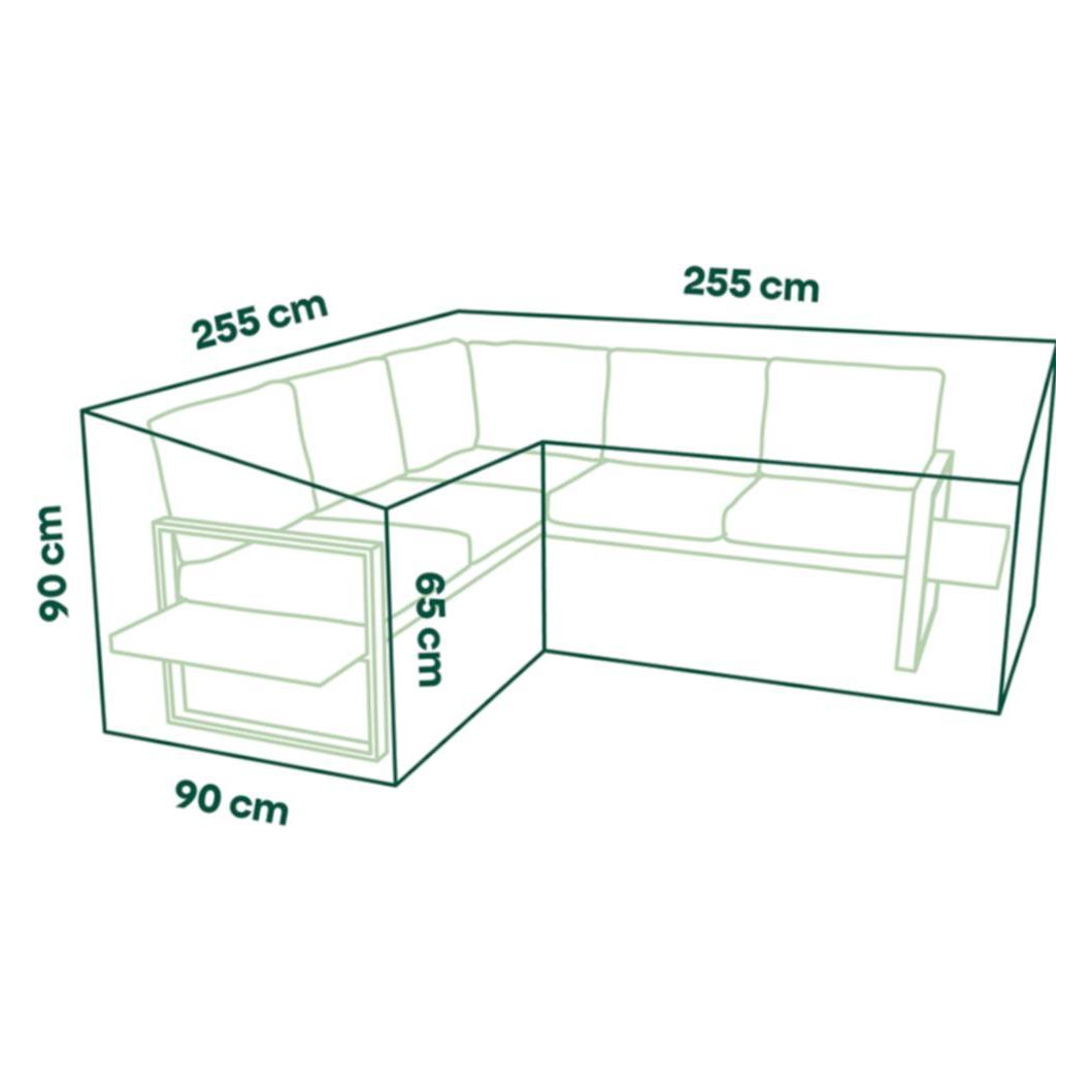 Siena Garden PLUS Lounge Schutzhülle 255x255x90x65/90 cm (W33939)