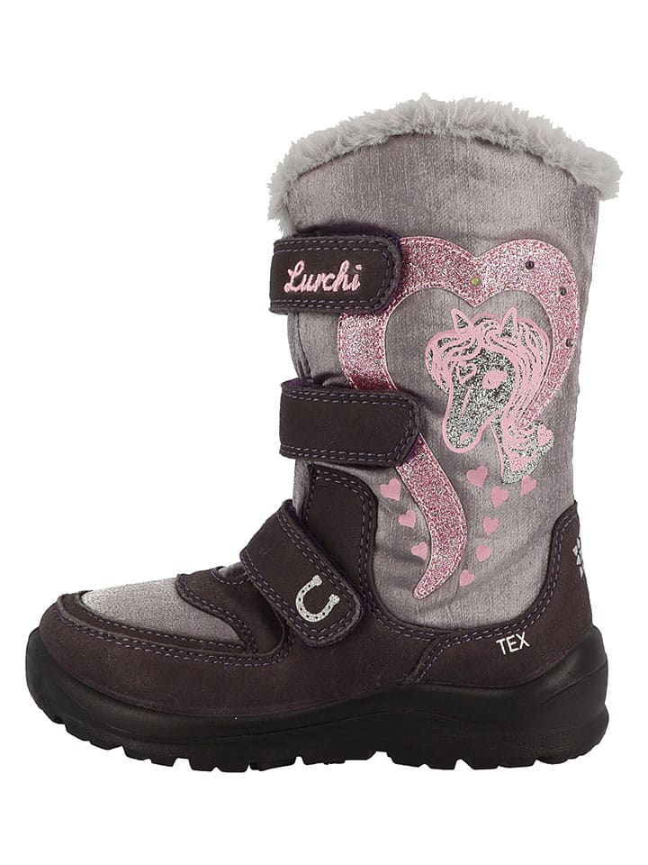 Lurchi Winterstiefel "Klio" in Grau/ Braun - 27