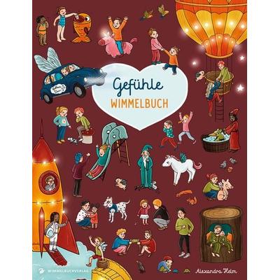 Gefühle Wimmelbuch, Gebundene Ausgabe von Alexandra Helm, Adrian & wimmelbuchverlag, 978-3-948638-94-8