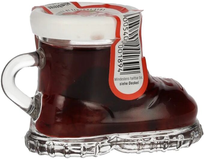 Nannerl Alpenfrüchtchen BERGSCHUH Himbeeren mit Himbeerlikör 18% Vol. 0,02l
