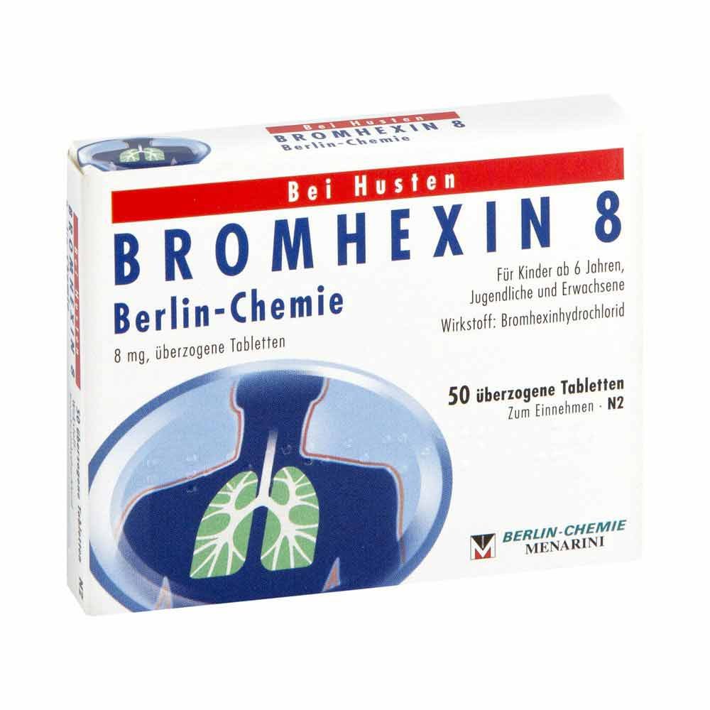 BERLIN-CHEMIE AG BROMHEXIN 8 Berlin-Chemie 04394361