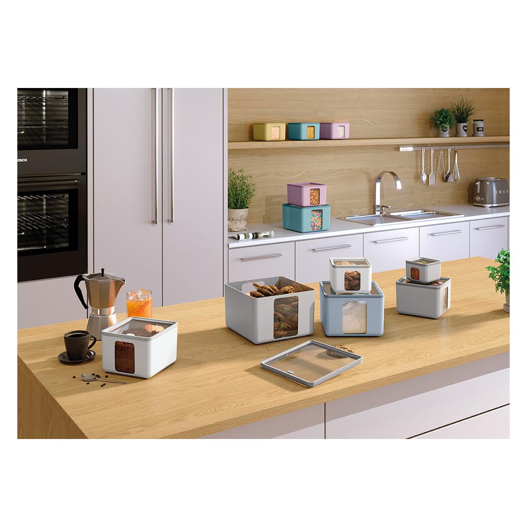 Blim Plus Vorratsdose Quadro XS 10x10x7.8 cm PEEK BOX Collection (CN020-00XSMA+423CA)
