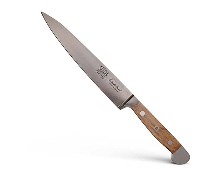Güde Solingen - Filiermesser geschmiedet, 18 cm, Fasseichenholz, ALPHA FASSEICHE, Doppelkropf, Handmade Germany