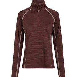 McKINLEY Da.-Langarmshirt Sylvin II W MELANGE/RED WINE, MELANGE/RED WINE, 36