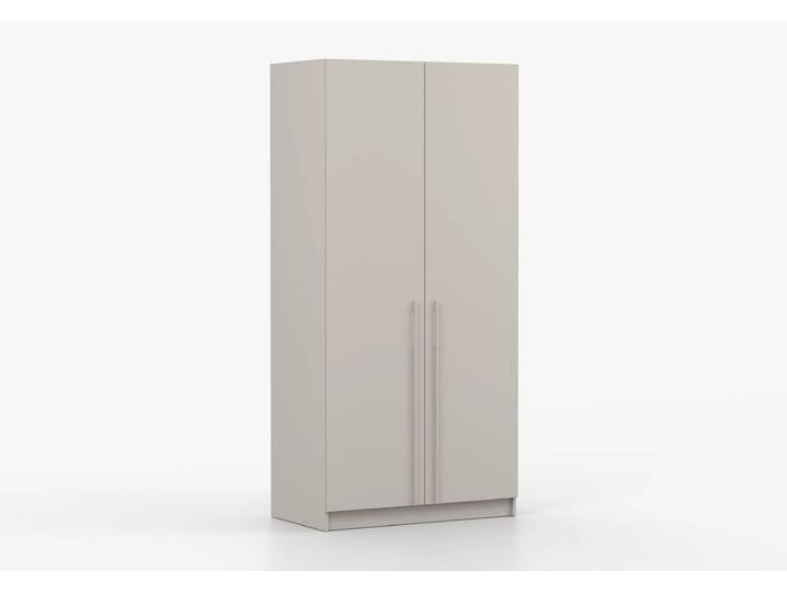 Drehtürenschrank ROSA II 2D 100 cm Kaschmir Kaschmir Kaschmir
