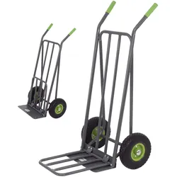 TRUTZHOLM Paketkarre mit extra Ladefläche 42 cm Traglast 250 kg Stahlrahmen klappbar Sackkarre Stapelkarre
