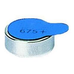 Panasonic PR 675 Hörgerätezellen Zinc Air 6er Rad (6 Stk., PR44, 605 mAh) (PR-675/6LB)