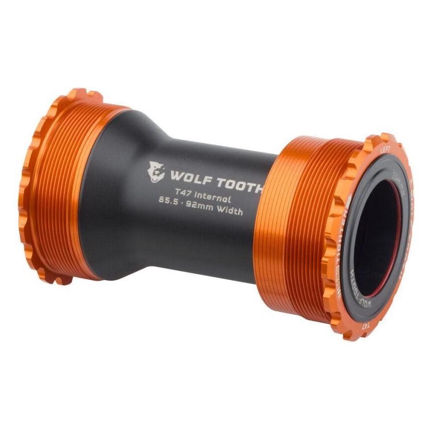 Wolf Tooth Innenlager T47i, 30mm, 85.5/92mm, orange (WBB-T47I-30-ORG)