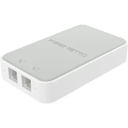 Keenetic Linear Zwei-Port-USB-Adapter für Analogtelefone (USB 2.0), Netzwerk Adapter, Weiss